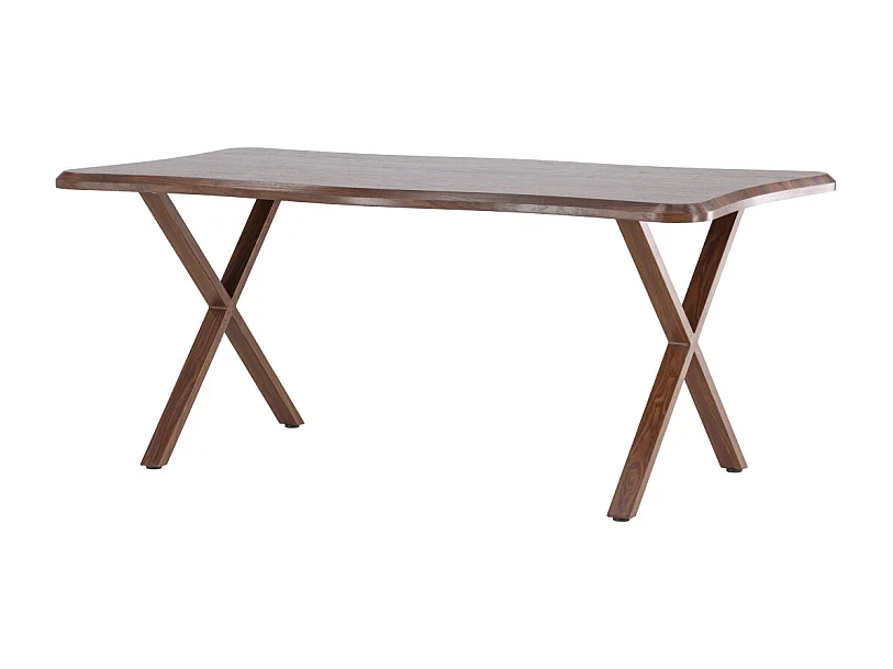 Table à Manger Organique "Fiona" 180cm Noyer