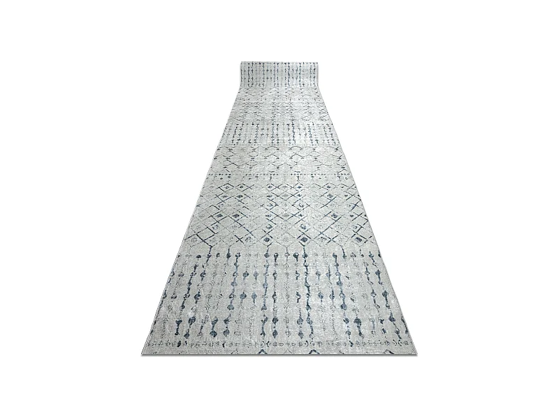 TAPIS DE COULOIR antidérapant LOTUS OASIS 43570 Boho beige lavable 100x230 cm