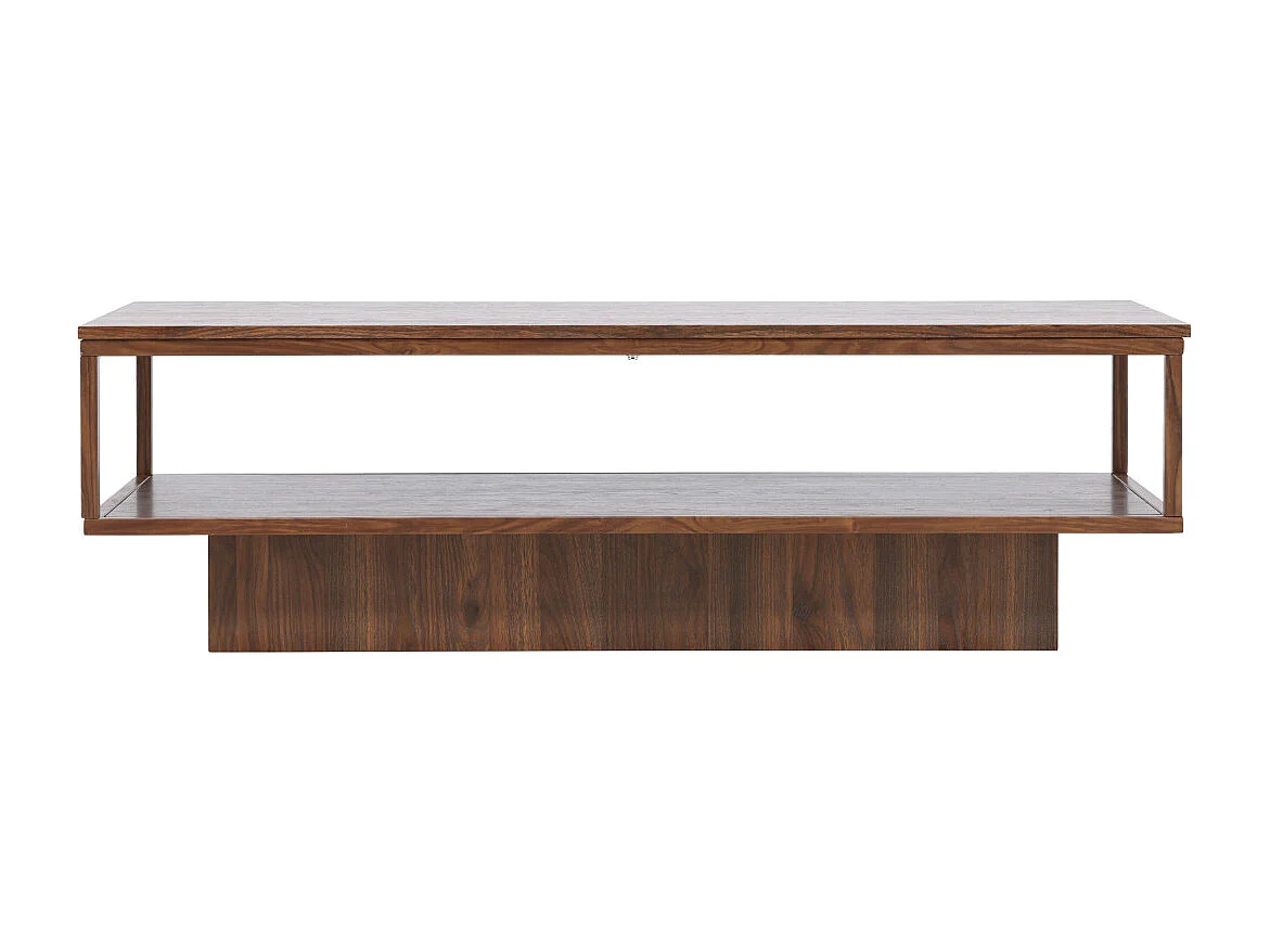 Table Basse Design "Maglehem" 130cm Marron