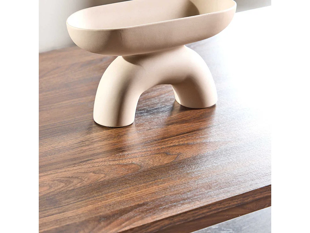 Table Basse Design "Maglehem" 130cm Marron