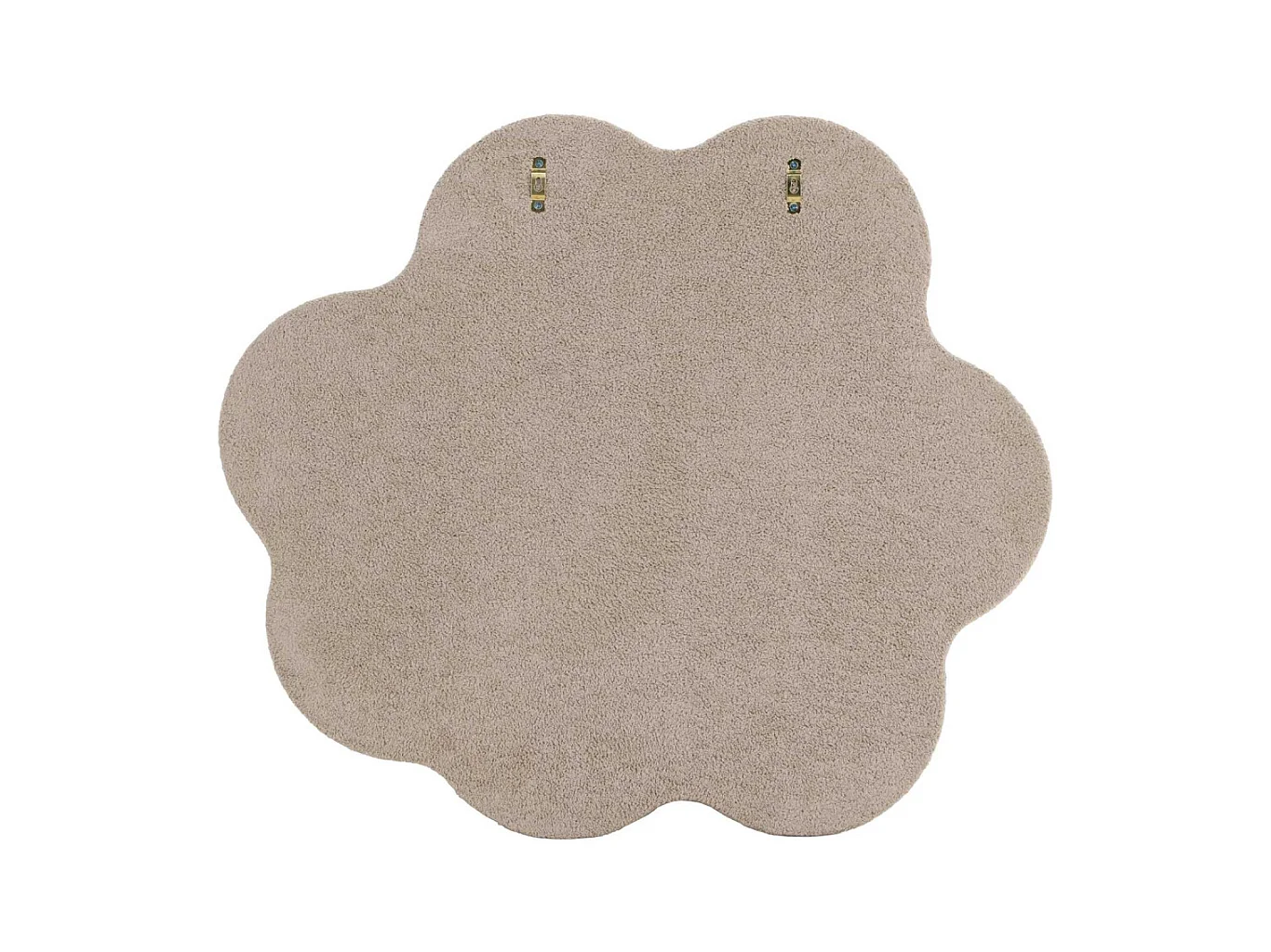 Miroir Mural Ondulé "Kungsbacka" 70cm Beige