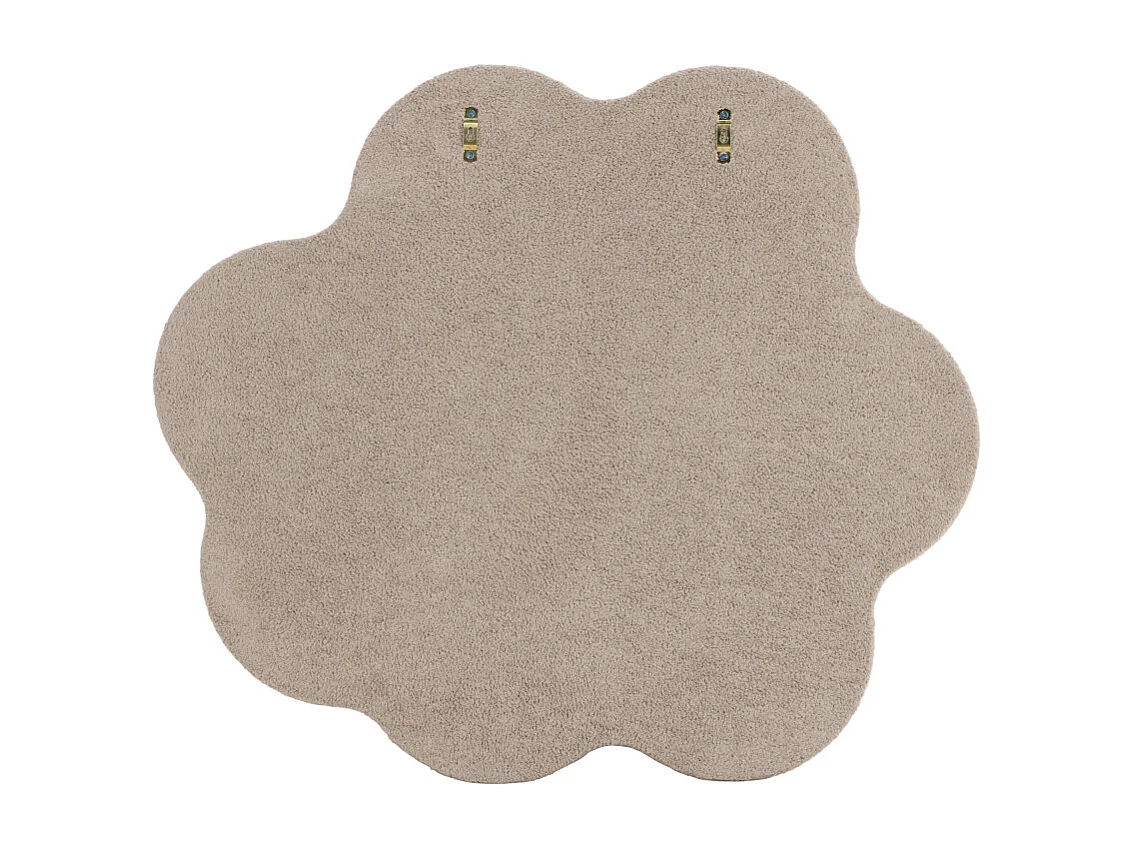 Miroir Mural Ondulé "Kungsbacka" 70cm Beige