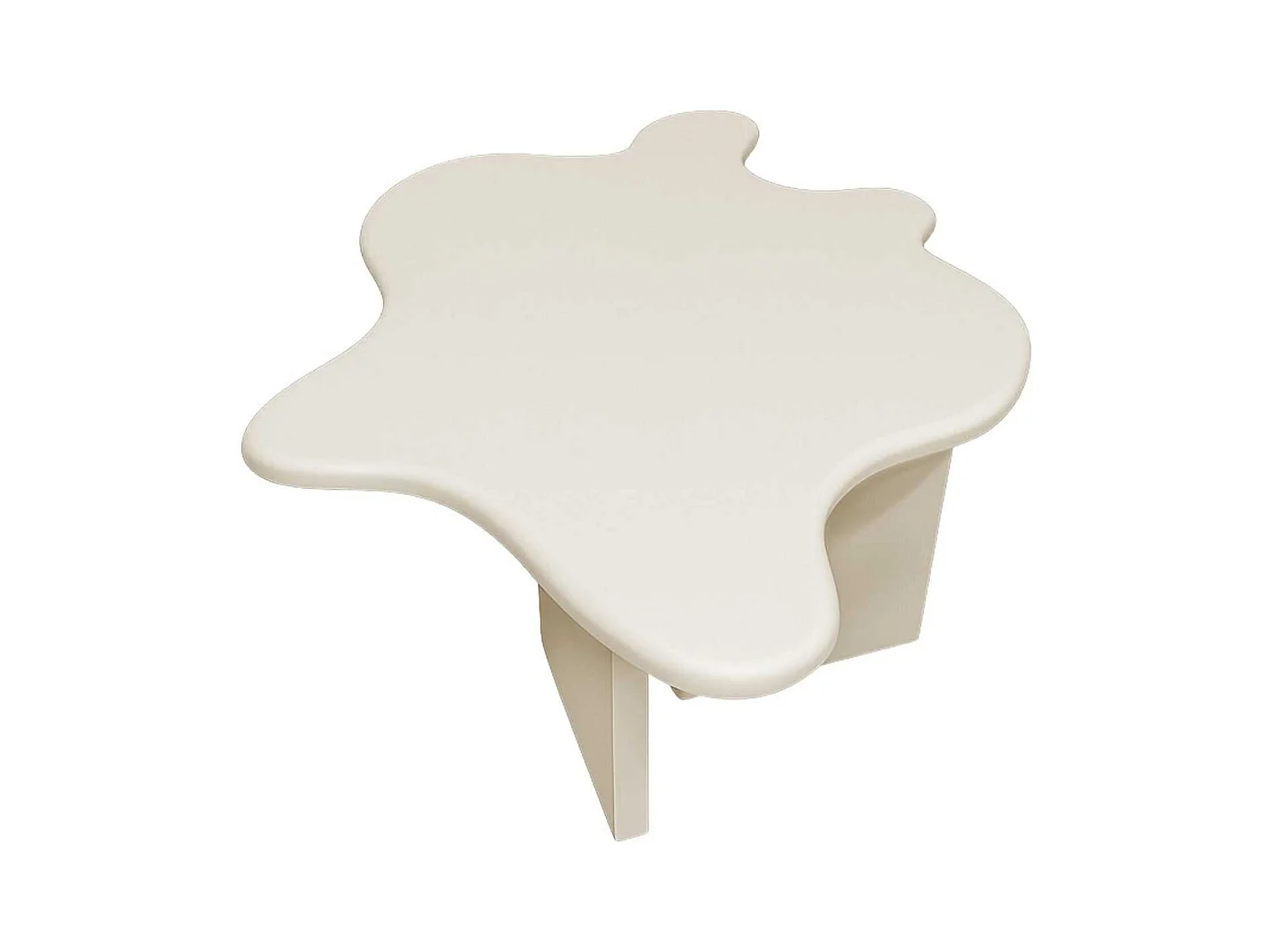 Table Basse Design "Flower" 116cm Beige