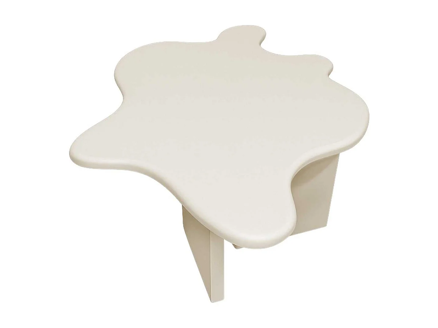 Table Basse Design "Flower" 116cm Beige