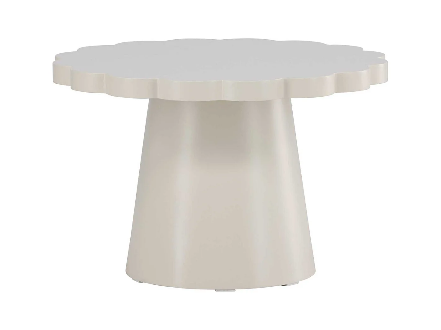 Table Basse Design "Krull" 70cm Beige