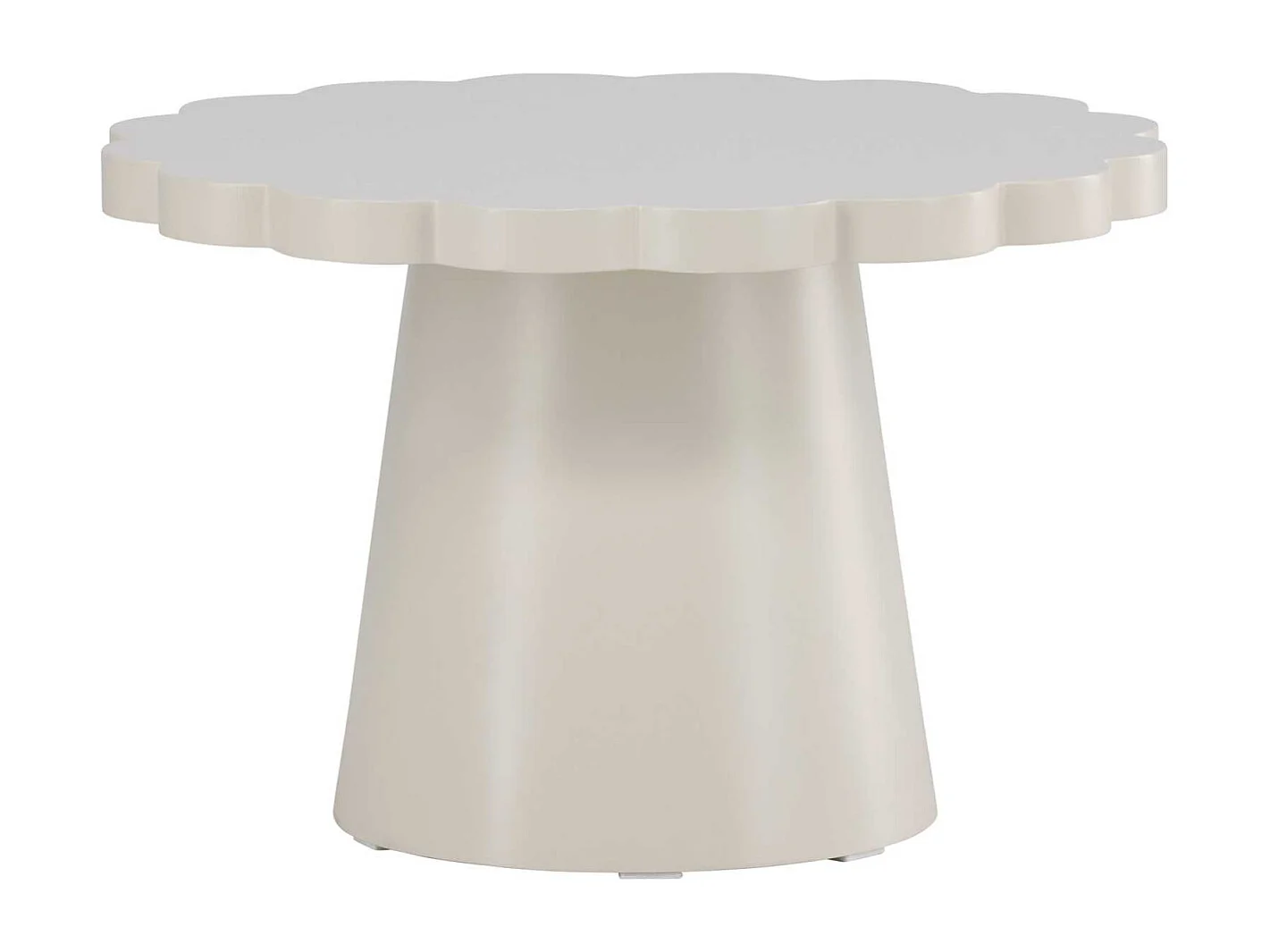 Table Basse Design "Krull" 70cm Beige