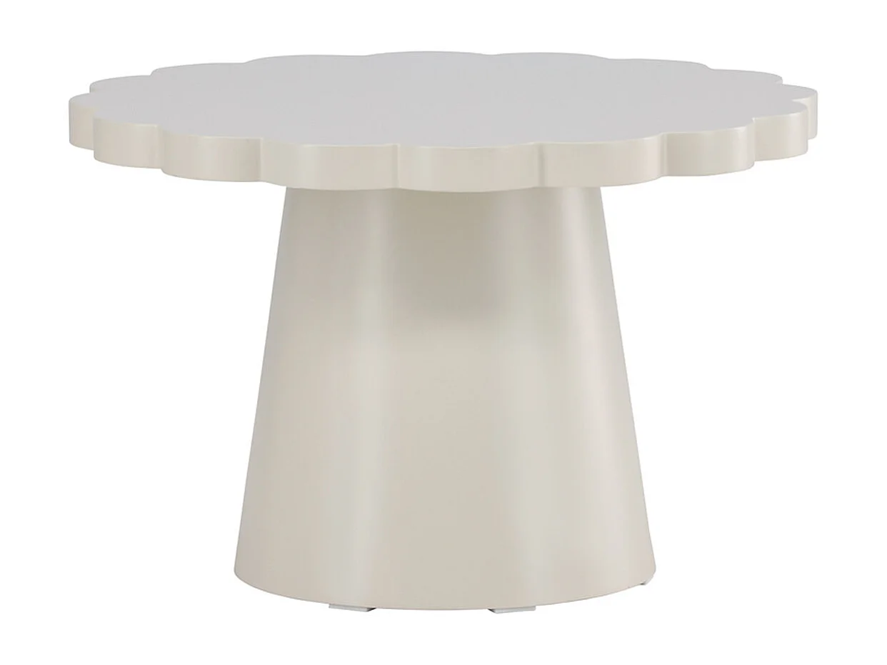 Table Basse Design "Krull" 70cm Beige