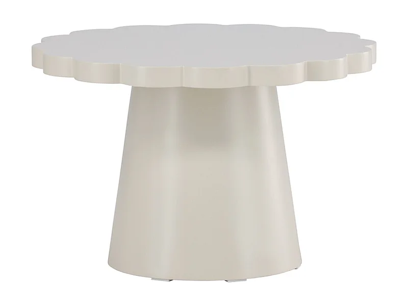 Table Basse Design "Krull" 70cm Beige
