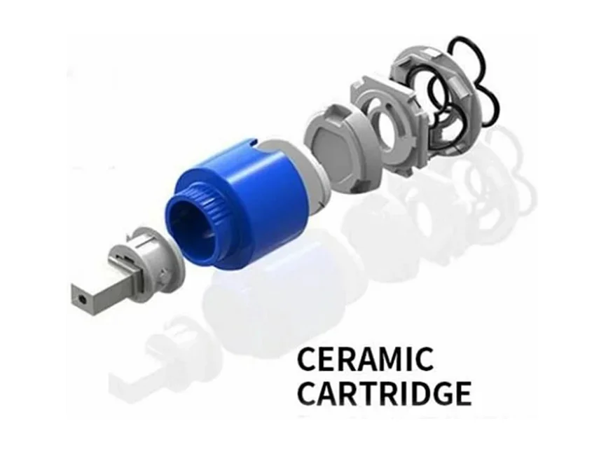 Robinet salle de bain Robinet de lavabo haut design moderne bec cascade, chrome IDK3127,avec flexibles