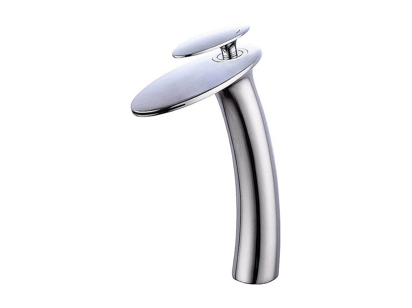 Robinet de salle de bain grande cascade, mitigeur de lavabo haut, mitigeur de lavabo moderne en laiton