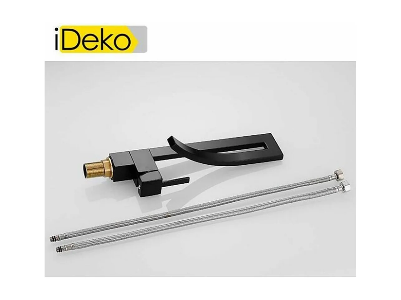 Robinet salle de bain noir brossé en cuivre noir robinet de lavabo moderne