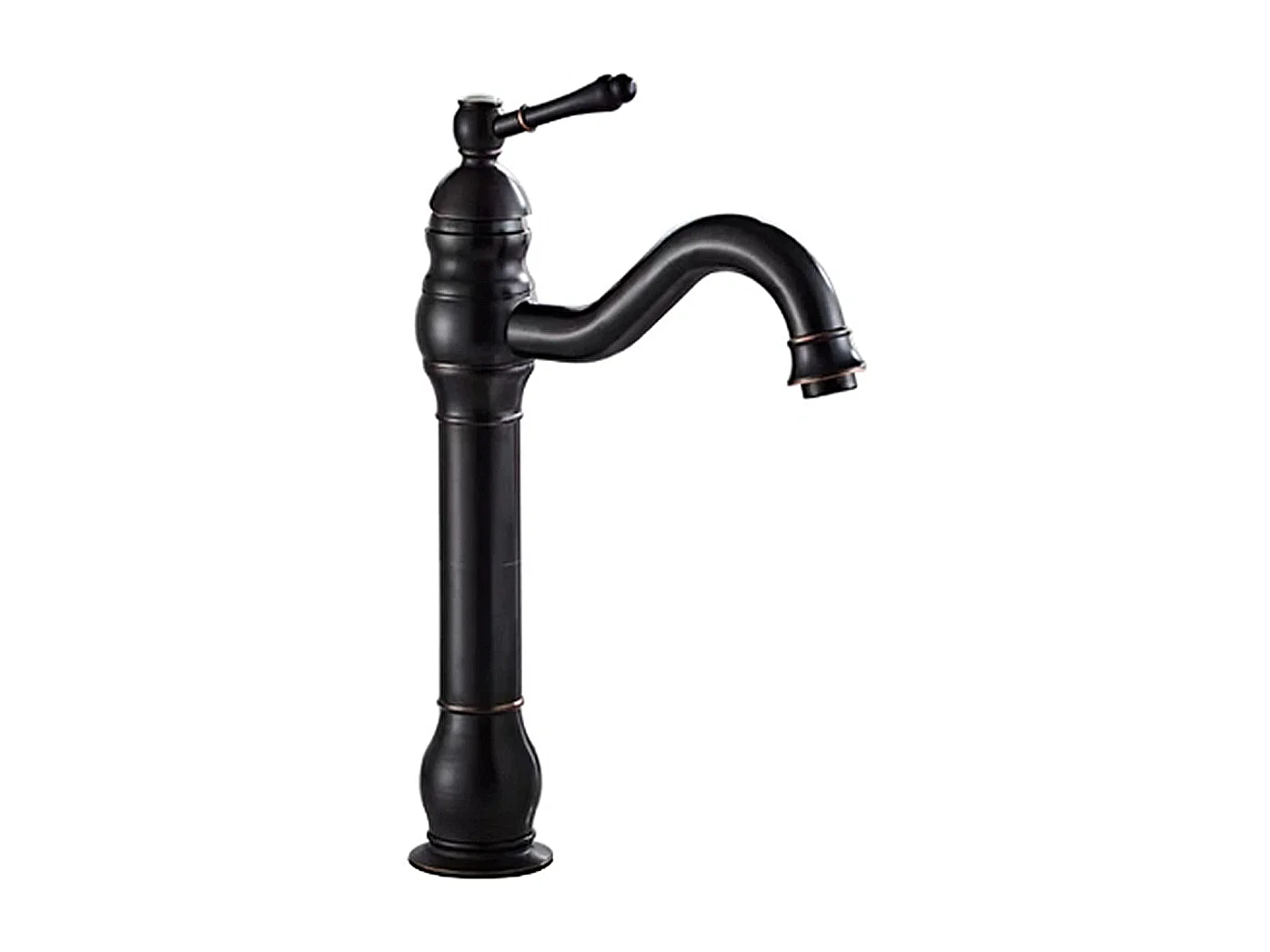 Robinet salle de bain robinet lavabo Finition bronze antique huilé noir