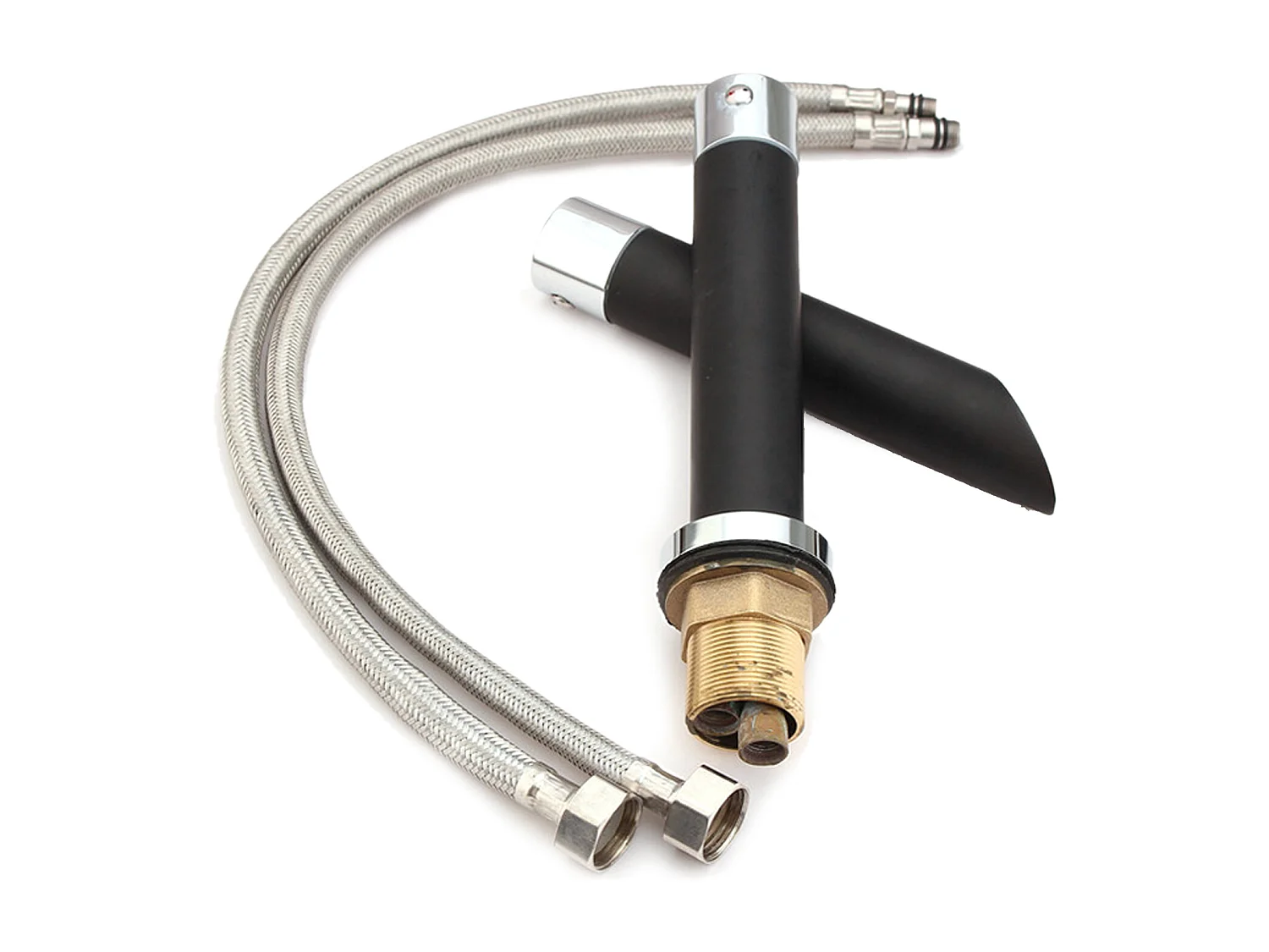 Robinet de salle de bain robinet de lavabo Mitigeur jet parfait Noir japon style