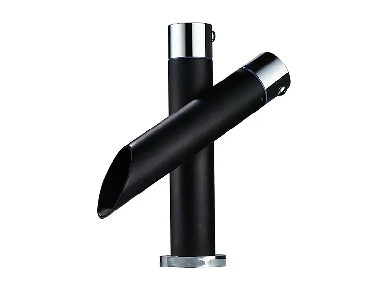 Robinet de salle de bain robinet de lavabo Mitigeur jet parfait Noir japon style