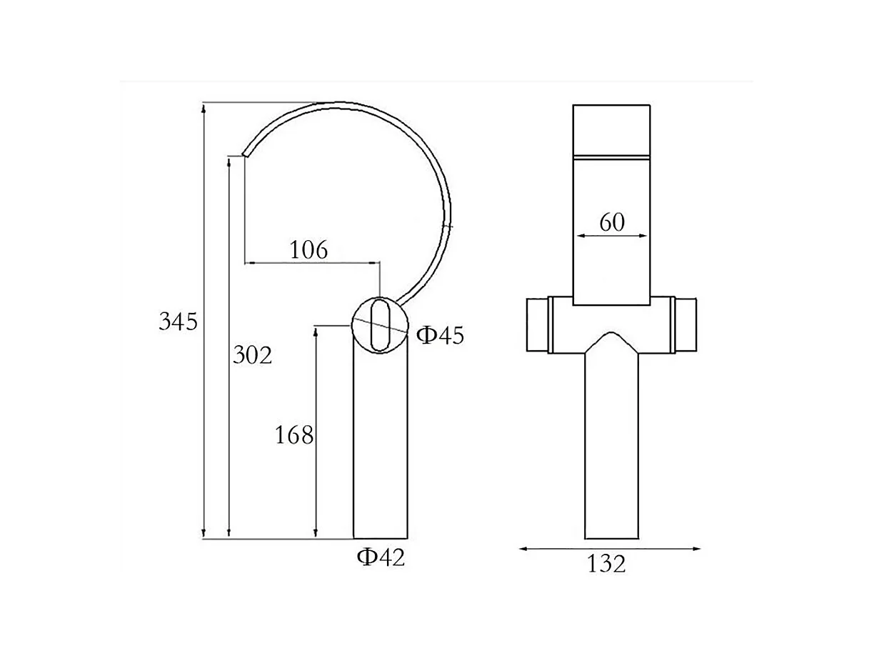 Robinet salle de bain Robinet de lavabo monocommande finition chromée cascade