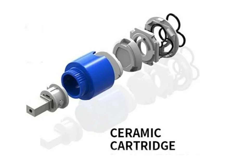 Robinet salle de bain Robinet de lavabo haut noir cascade