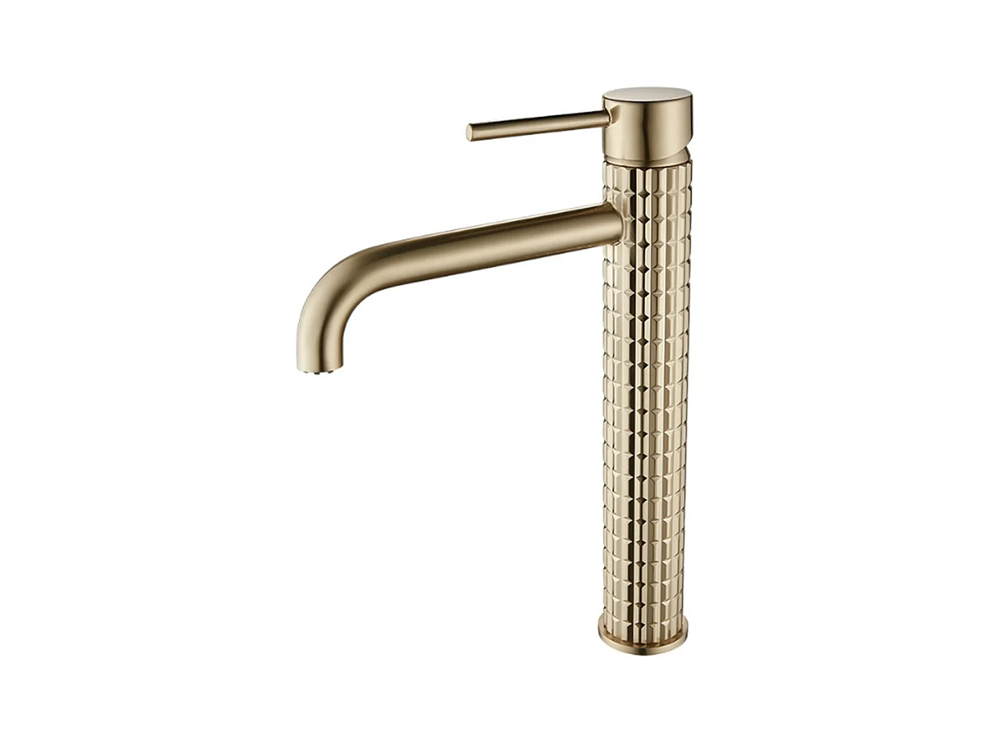 Robinet de salle de bain robinet lavabo antique à poignée unique doré