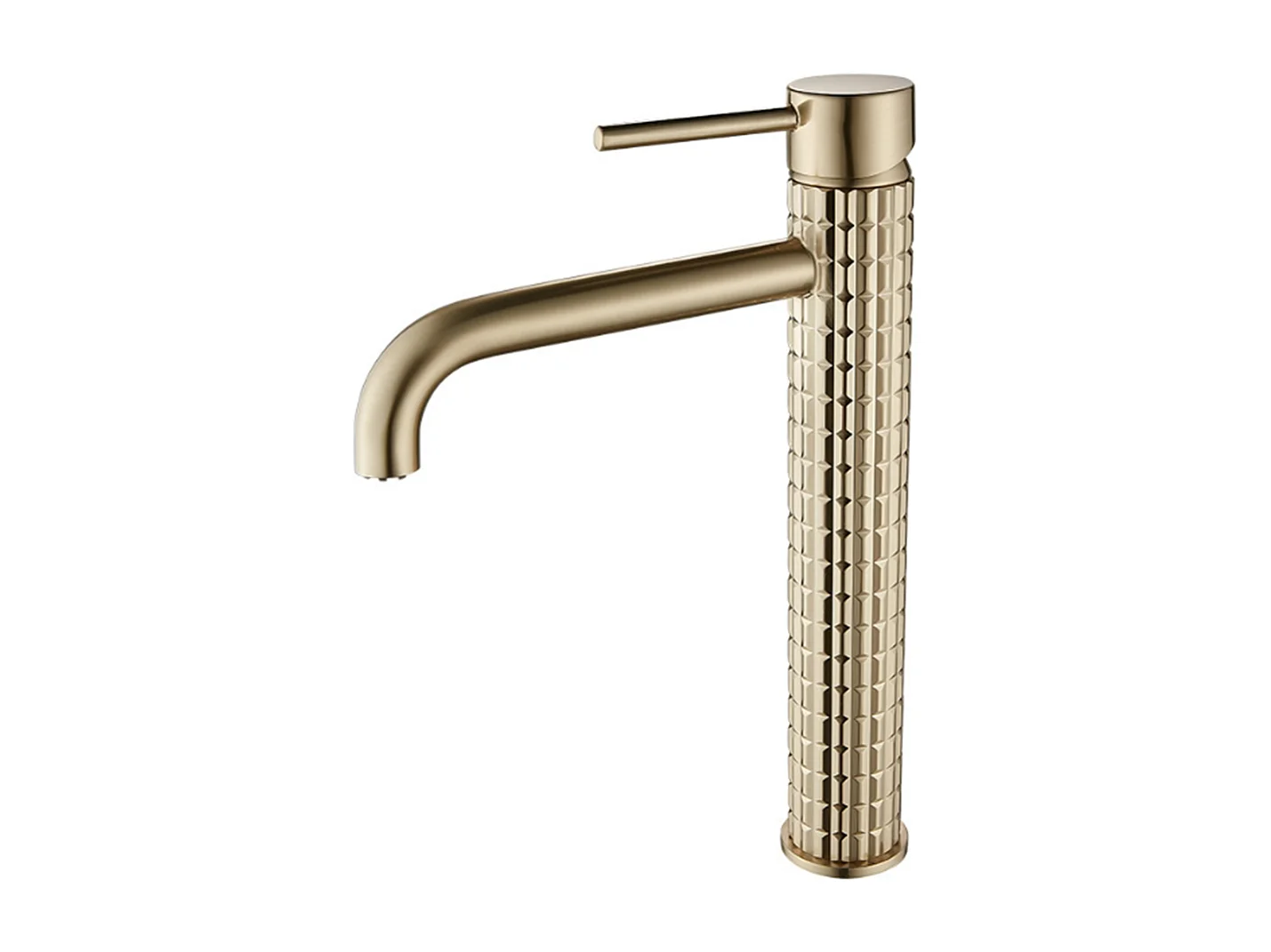 Robinet de salle de bain robinet lavabo antique à poignée unique doré