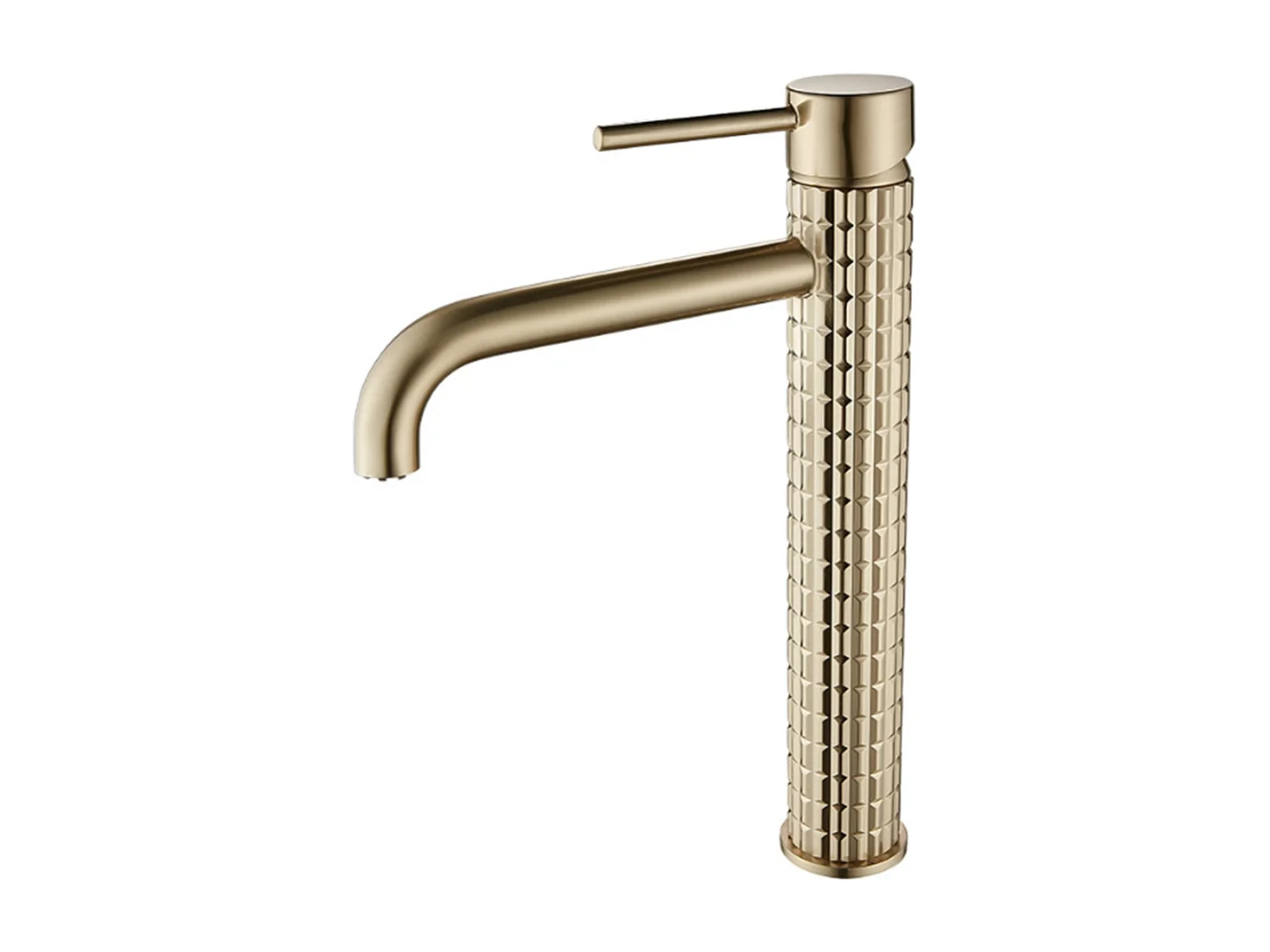 Robinet de salle de bain robinet lavabo antique à poignée unique doré