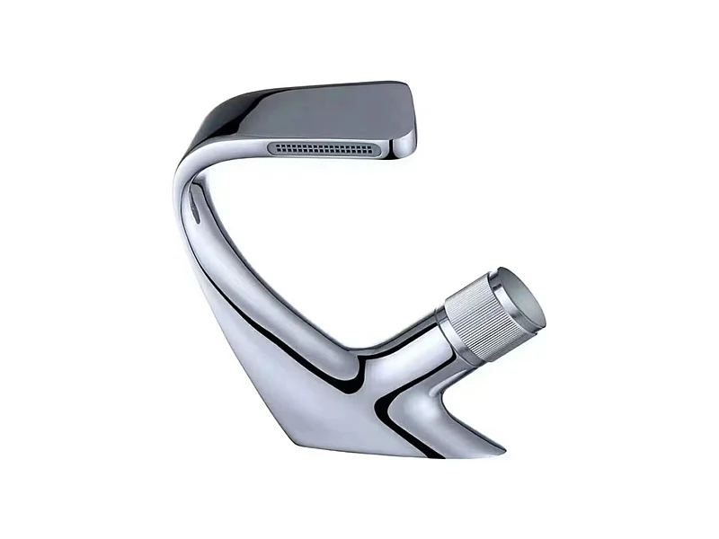 Robinet de salle de bain monocommande, nouvelle collection, laiton chromé, cartouche céramique