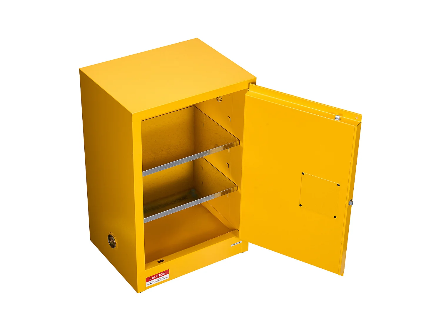 Sicherheitsschrank SucceBuy für Entflammbare Produkte 49,2 L 59 x 46 x 90 cm, Brandschutzschrank für Entflammbare Flüssigkeiten, aus Laminierstahl