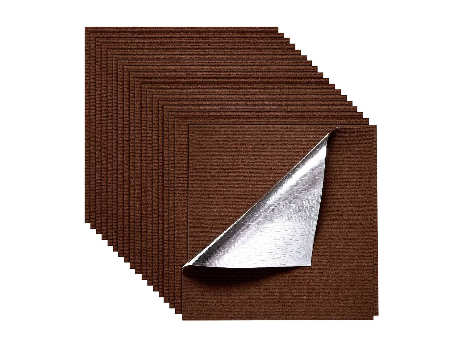 Dalle de Moquette Autocollante SucceBuy, 61 x 61 cm, Lot de 20, Couverture 7,4 ㎡, Épaisseur 5 mm, Revêtement de Sol Doux Modulaire Carré Résistant