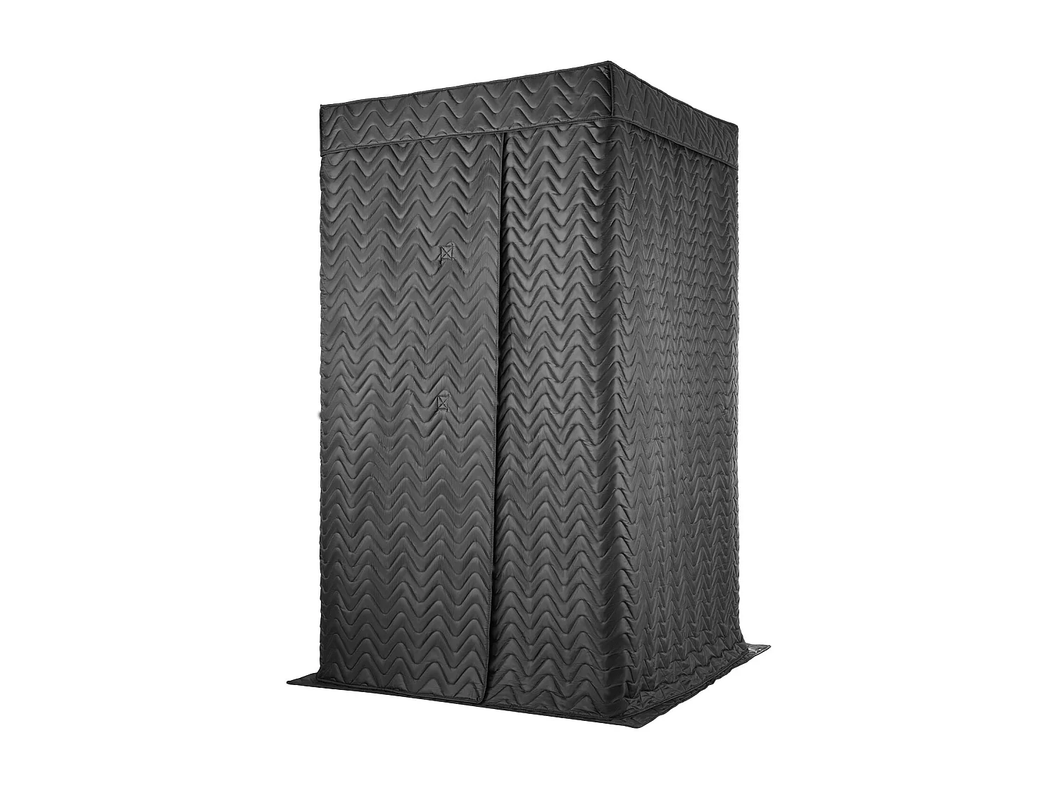 Draagbare Spraakcabine SucceBuy, 110 x 110 x 200 cm, Opnamestudio met Tas, Mobiele Standaard, Geluidsdichte Opnamecabine