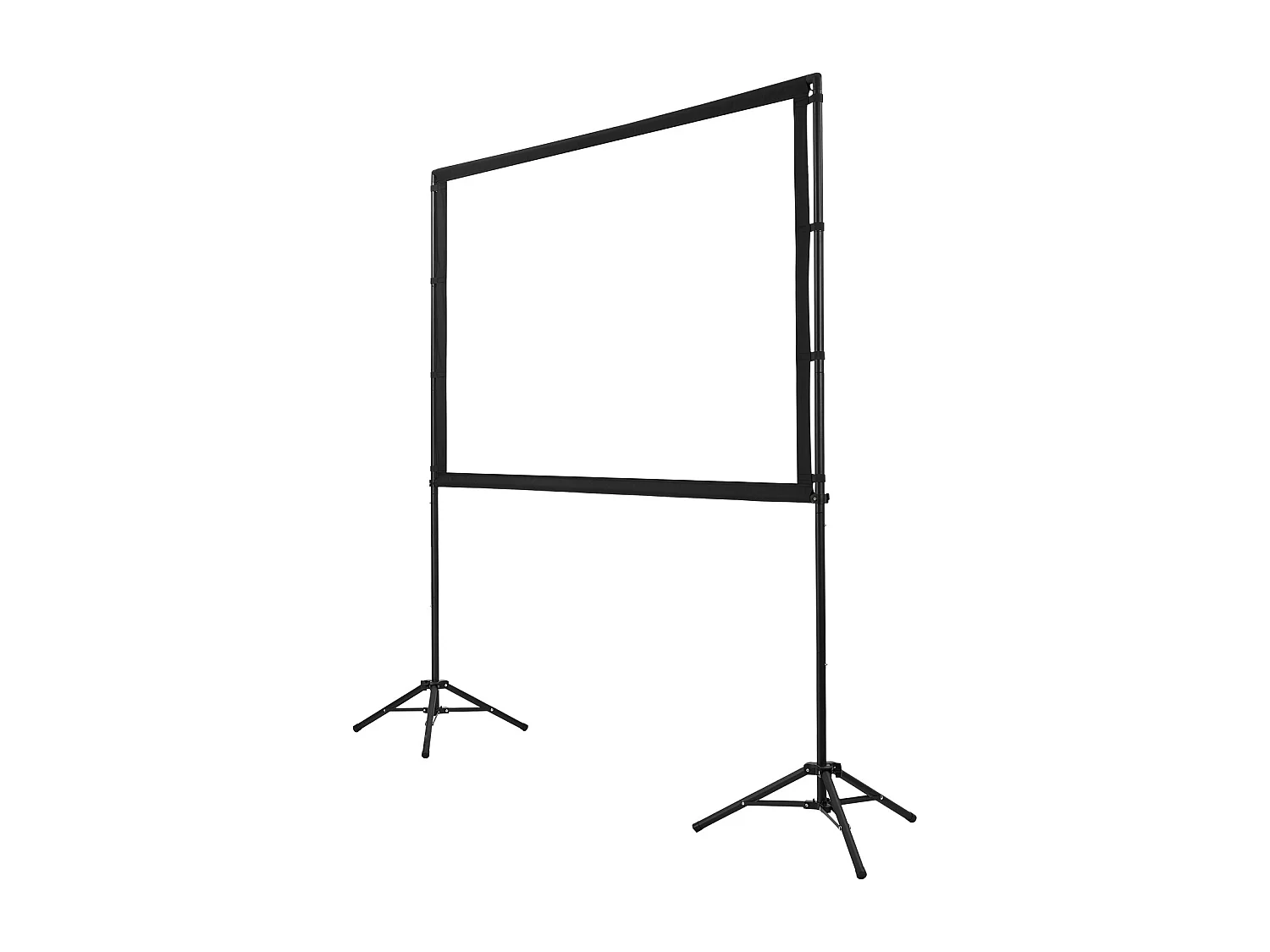Écran de Projection SucceBuy de 213,4 cm avec 2 Trépieds, Toile de Projection Portable et Infroissable, Grand Angle de Vision 160°, 16:9 4K HD, avec Sac