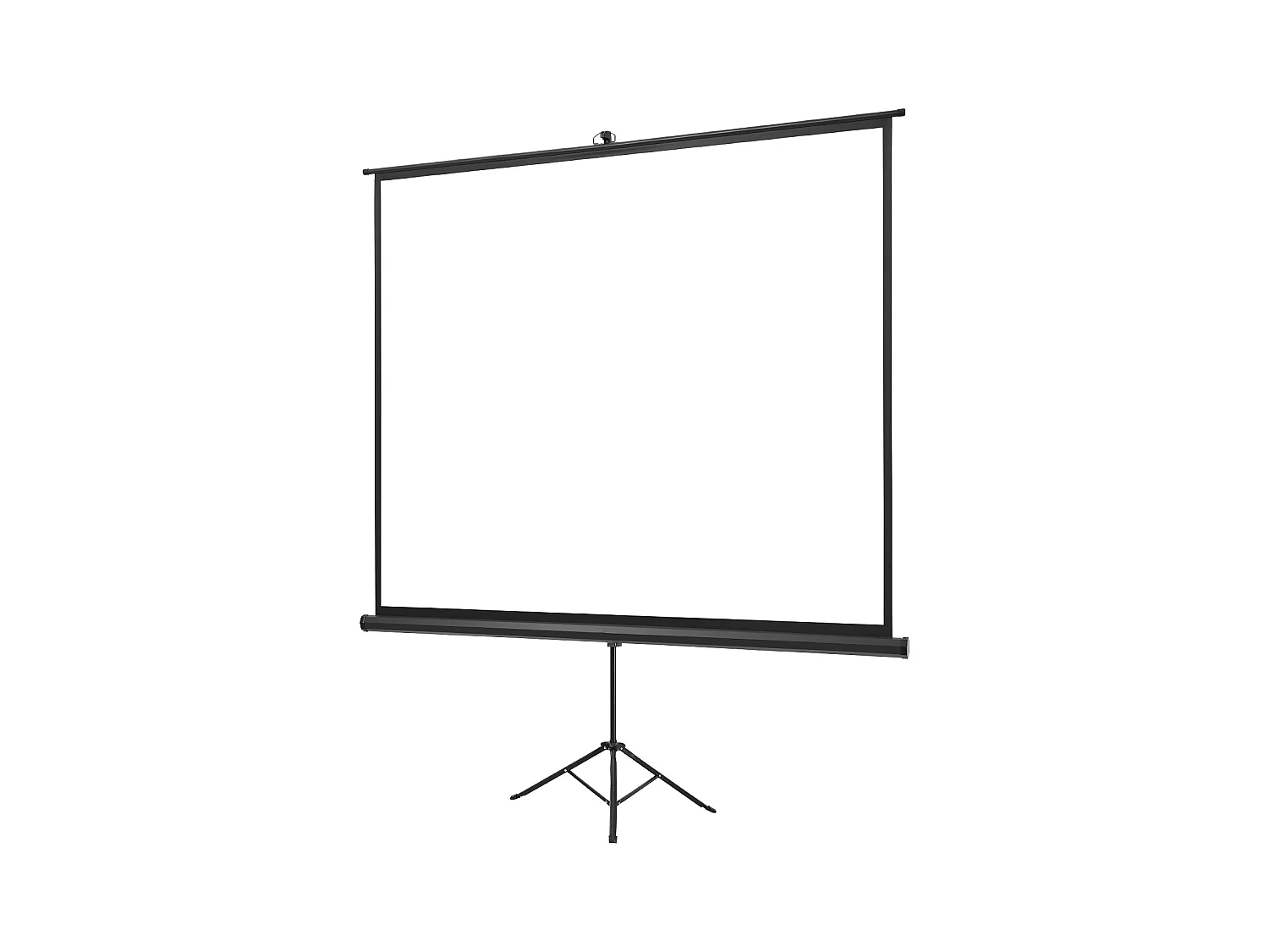 Projektionsleinwand SucceBuy mit Stativ 178x178 cm, Tragbare und Knitterfreie Projektionsleinwand, Großer Betrachtungswinkel 160°, 1:1 4K HD