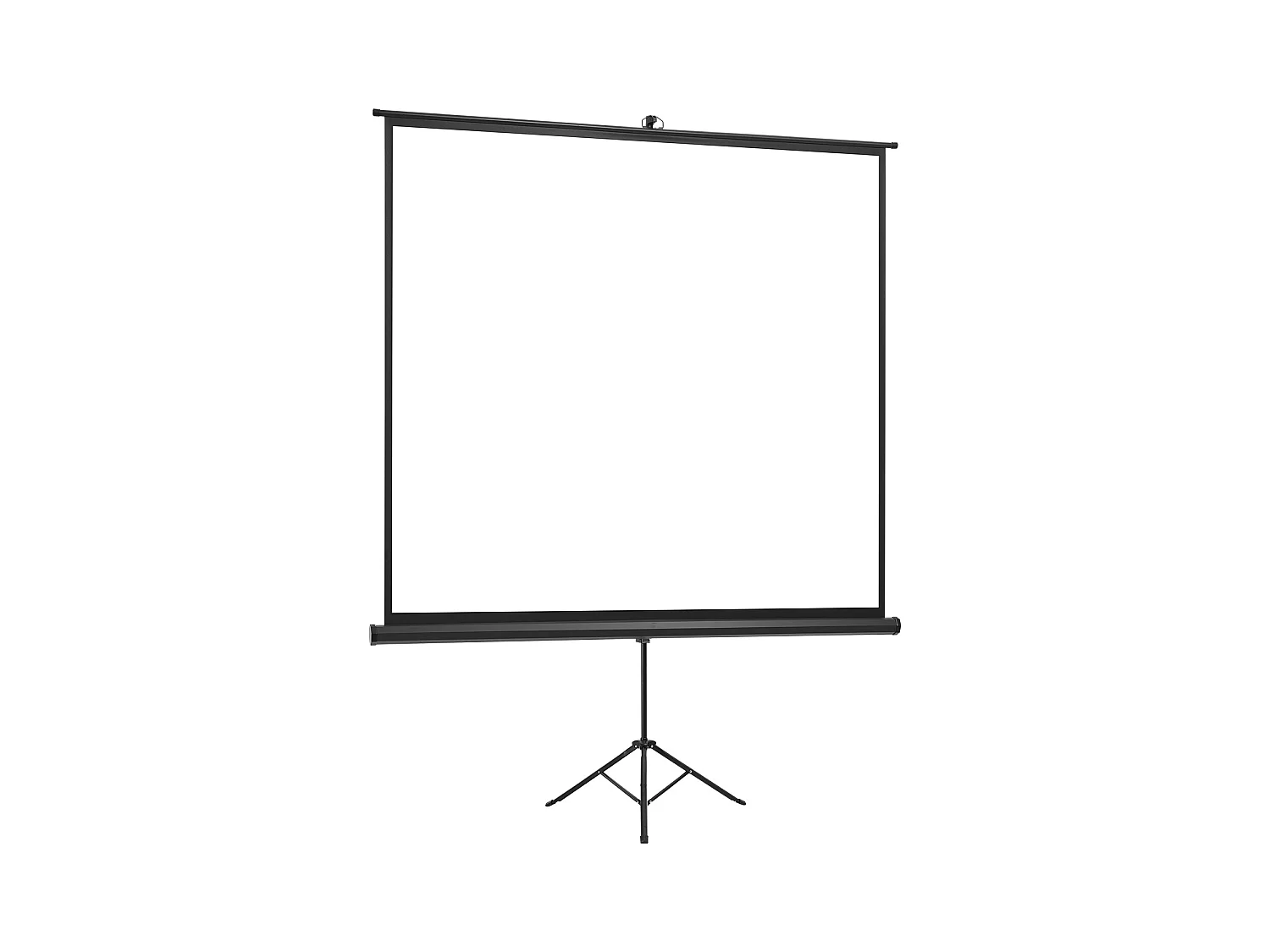 Projektionsleinwand SucceBuy mit Stativ 178x178 cm, Tragbare und Knitterfreie Projektionsleinwand, Großer Betrachtungswinkel 160°, 1:1 4K HD