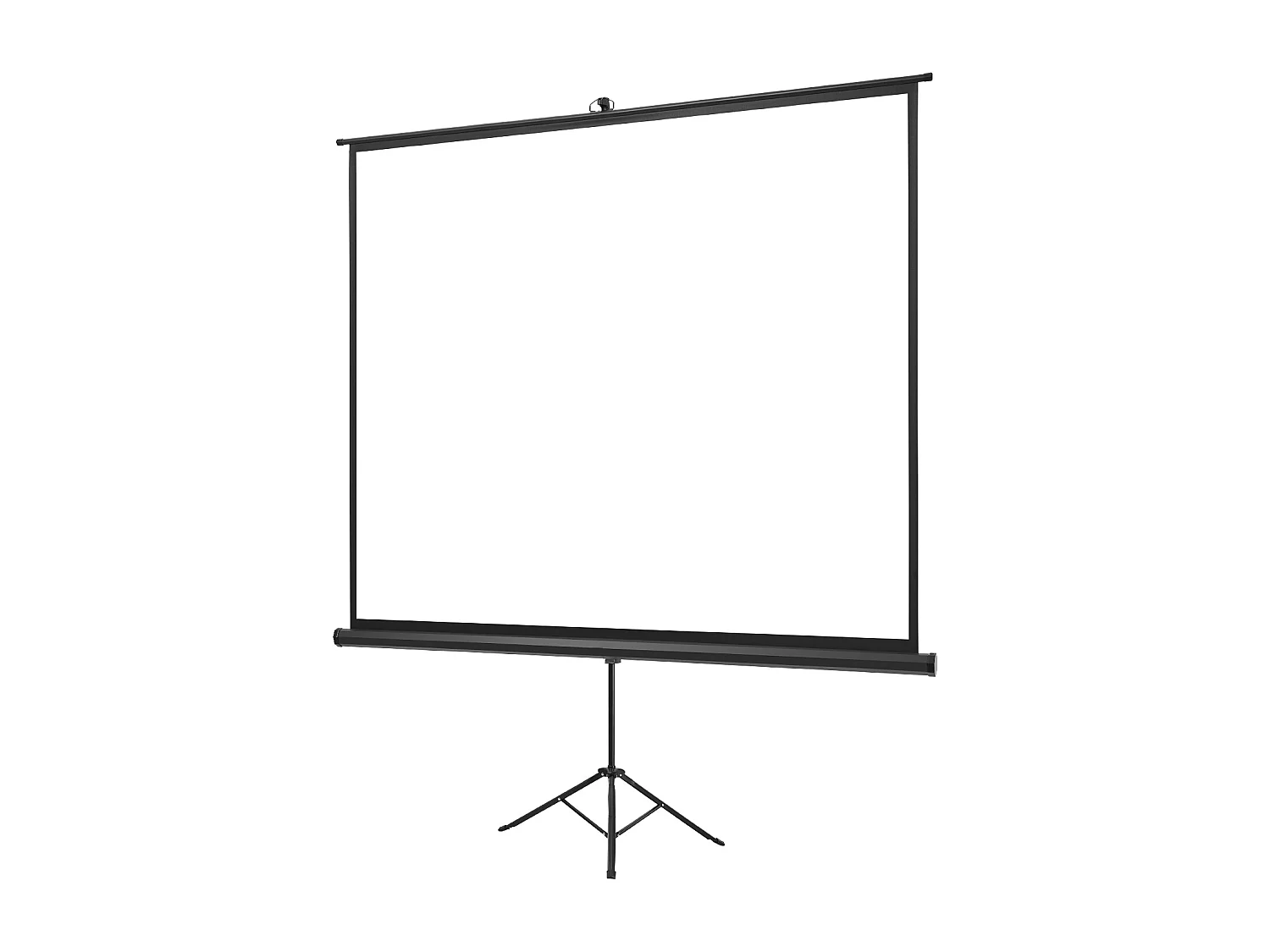 Écran de Projection SucceBuy avec Trépied de 178x178 cm, Toile de Projection Portable et Infroissable, Grand Angle de Vision 160°, 1:1 4K HD