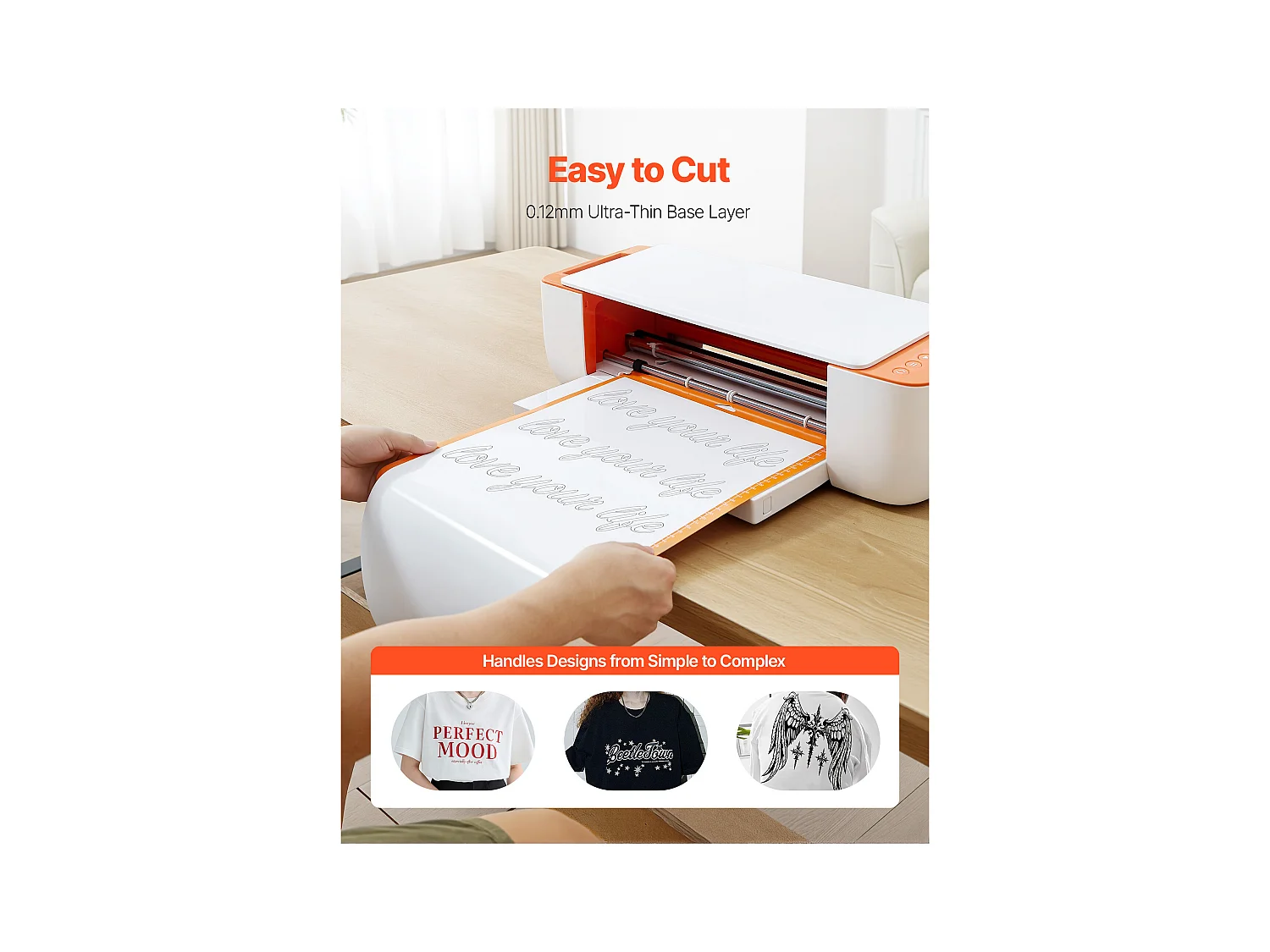 Vel Thermovinyl SucceBuy Set van 30STs 30,48x30,48 cm, Thermo-Flex Meerkleurig, Gemakkelijk te Snijden en te Ontgrassen, met Accessoires