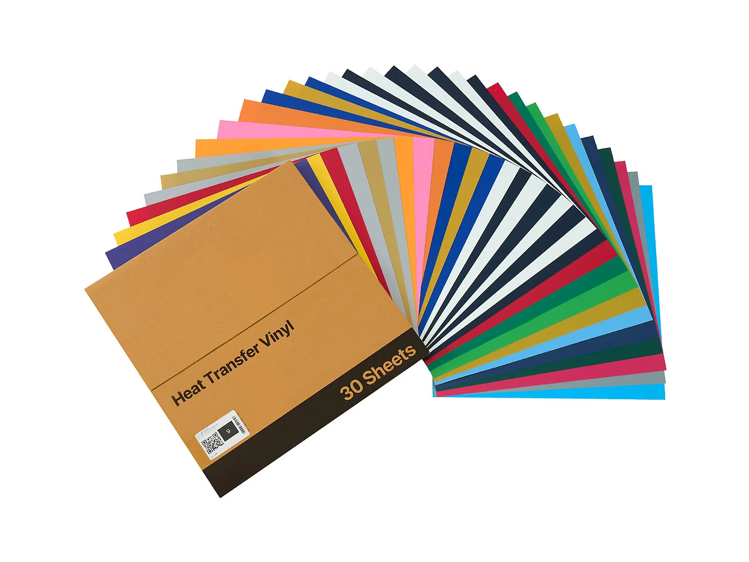 Vel Thermovinyl SucceBuy Set van 30STs 30,48x30,48 cm, Thermo-Flex Meerkleurig, Gemakkelijk te Snijden en te Ontgrassen, met Accessoires