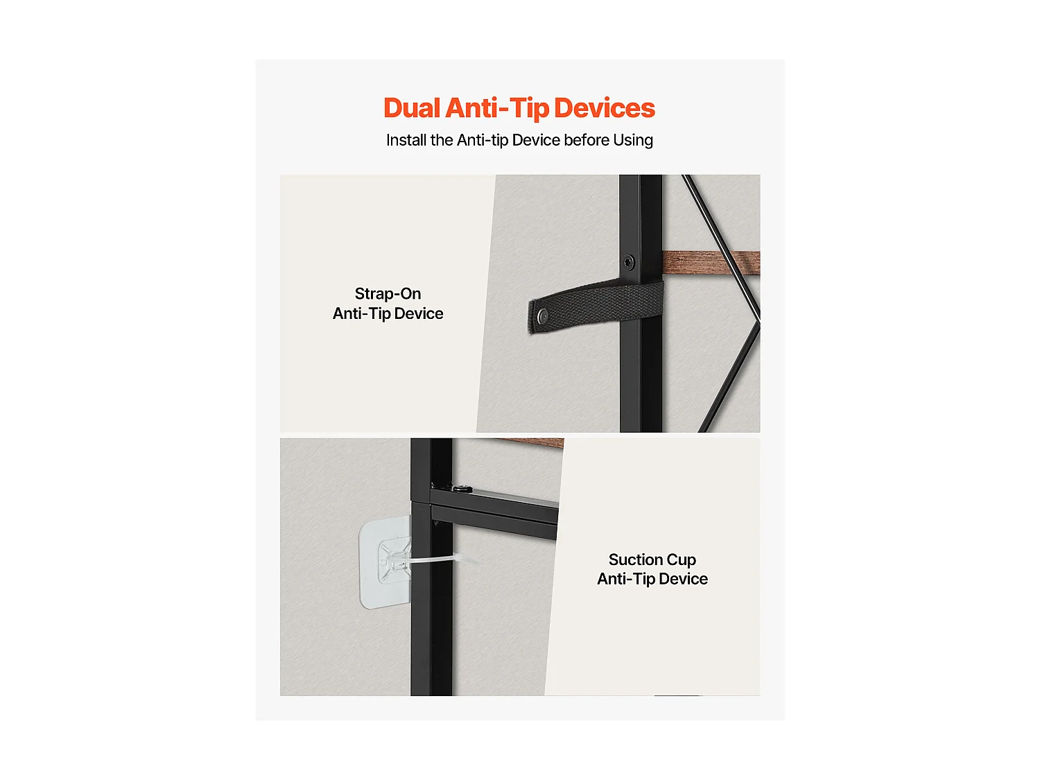 Hoekschap SucceBuy met 7 Niveaus, Hoogte 200 cm, Grote L-vormige Hoekboekenkast met Metalen Frame en Schappen, Omkeerbare Opbergmeubel