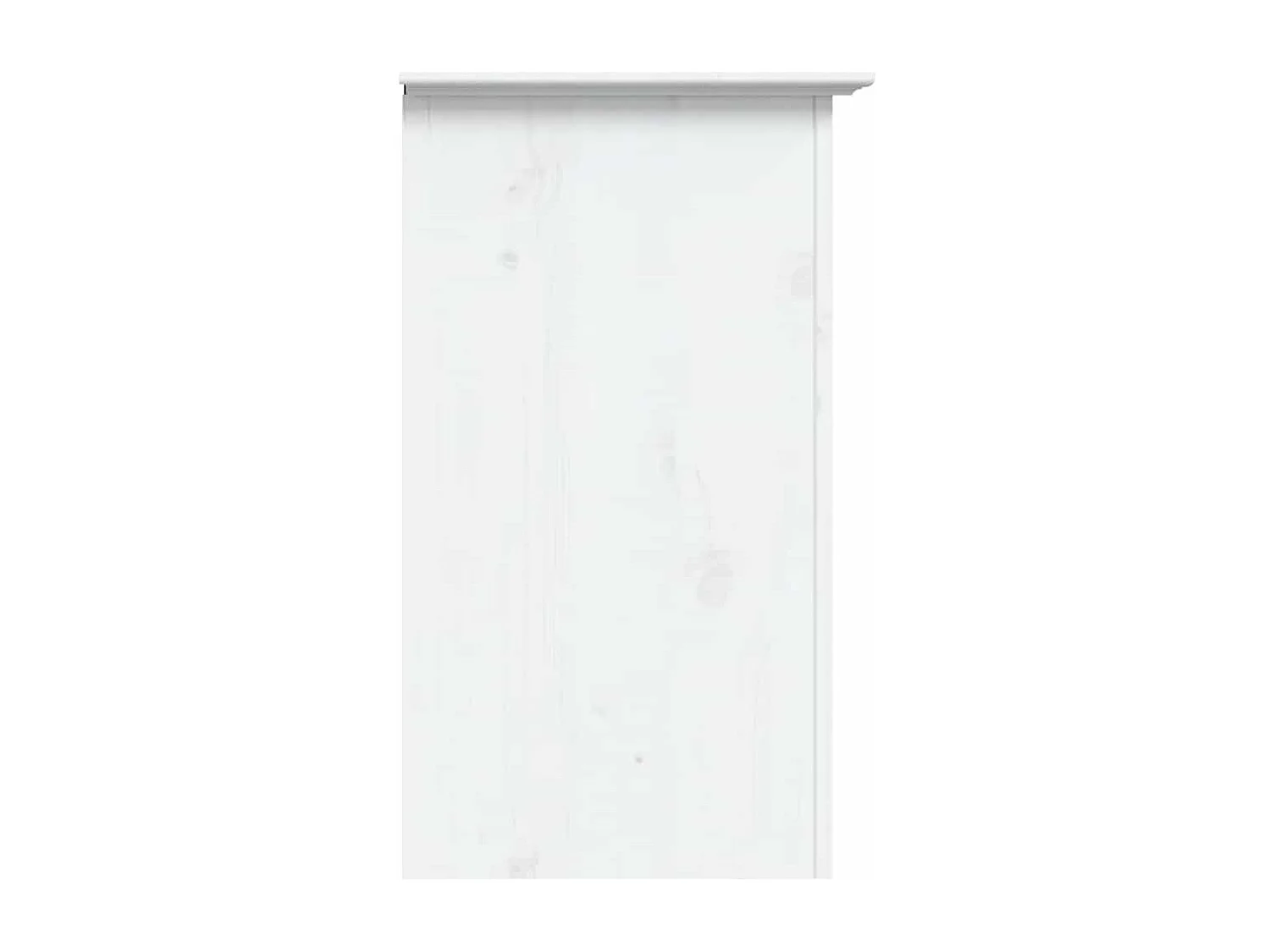 Idren  Mesita de noche BODO madera maciza de pino blanco 53x38,5x67 cm