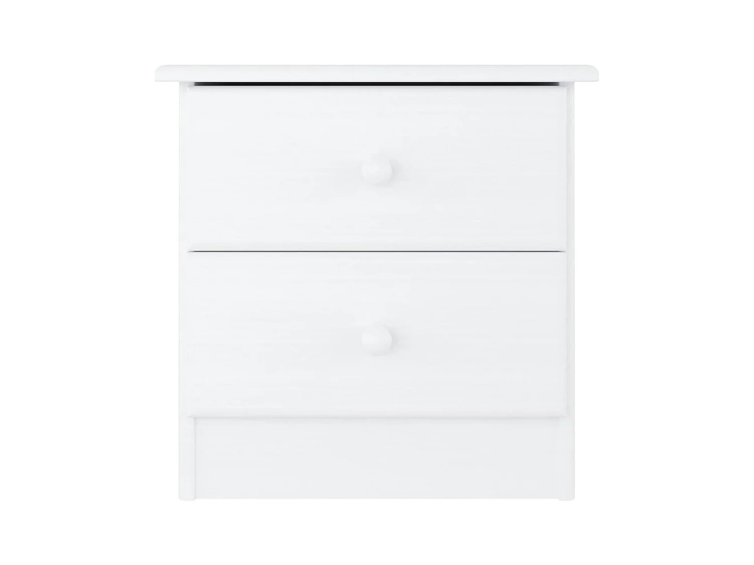 Giulia  Nachtkastje ALTA 41x35x41 cm massief grenenhout wit