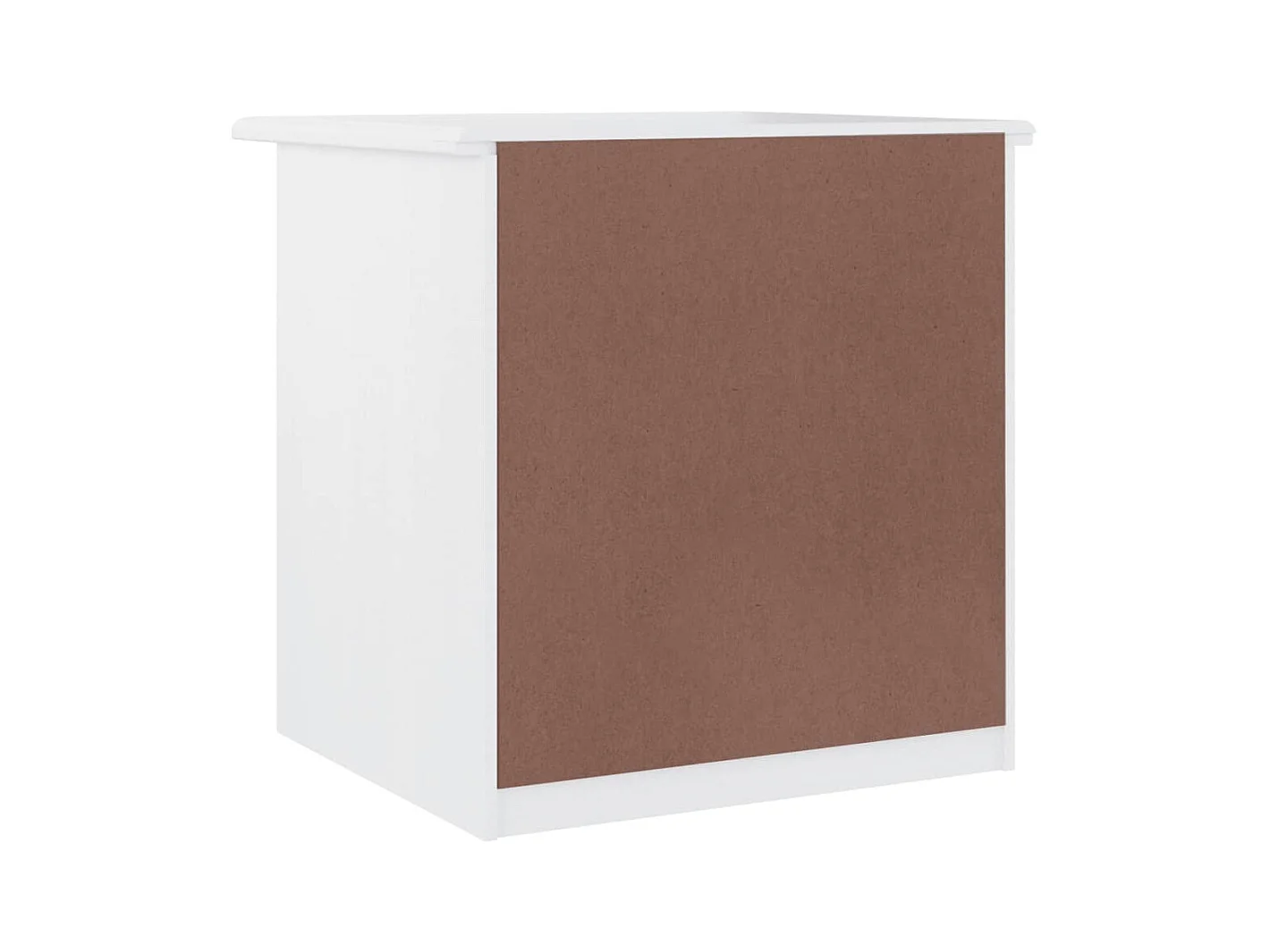 Giulia  Nachtkastje ALTA 41x35x41 cm massief grenenhout wit