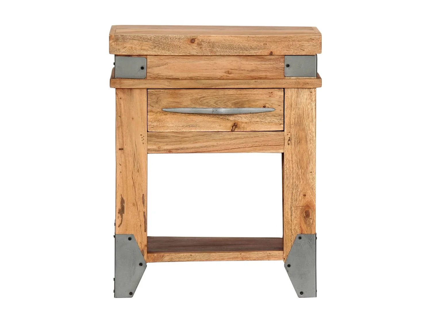 Urvin  Table de chevet 40x30x51 cm Bois d'acacia massif