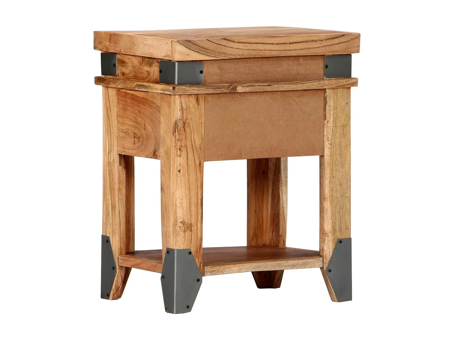 Urvin  Table de chevet 40x30x51 cm Bois d'acacia massif