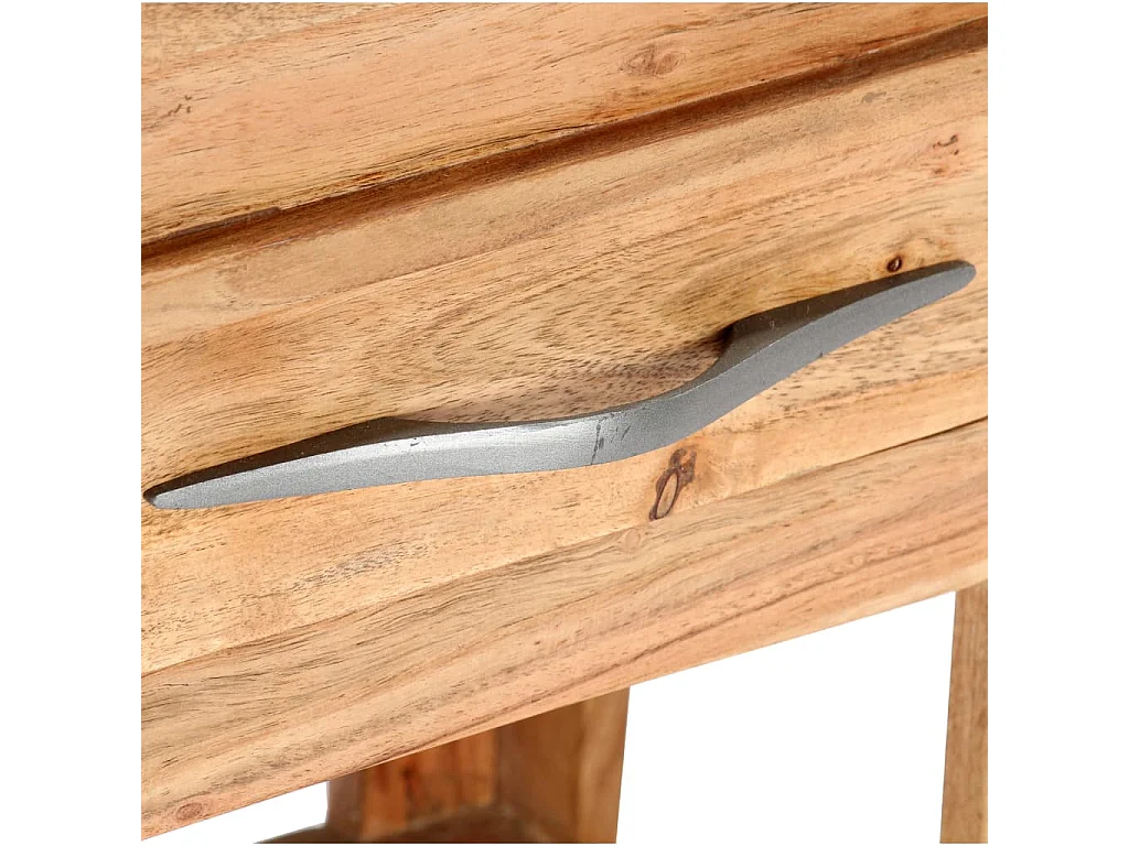 Urvin  Table de chevet 40x30x51 cm Bois d'acacia massif
