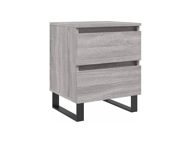 Westfield  Table de chevet sonoma gris 40x35x50 cm bois d’ingénierie