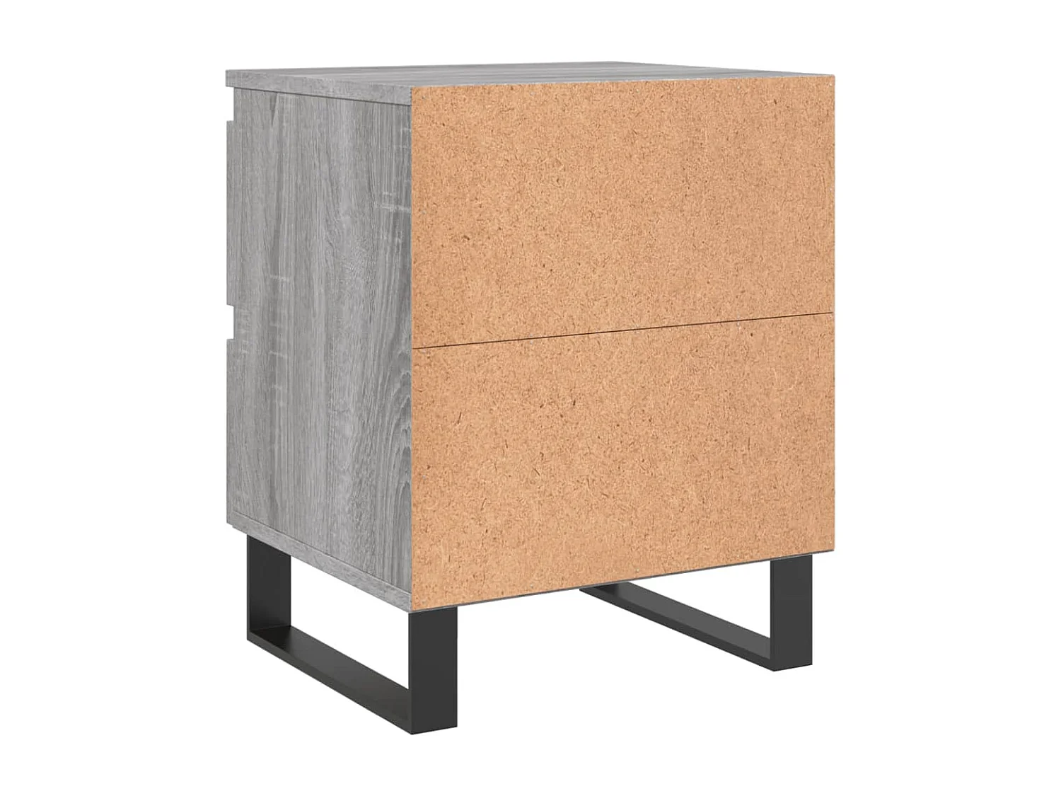 Westfield  Table de chevet sonoma gris 40x35x50 cm bois d’ingénierie