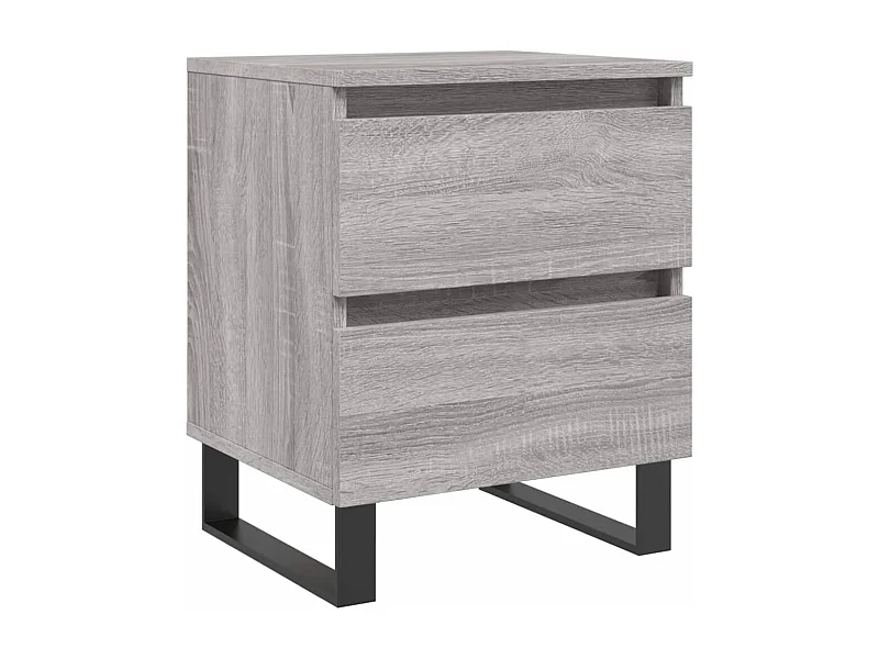 Westfield  Table de chevet sonoma gris 40x35x50 cm bois d’ingénierie