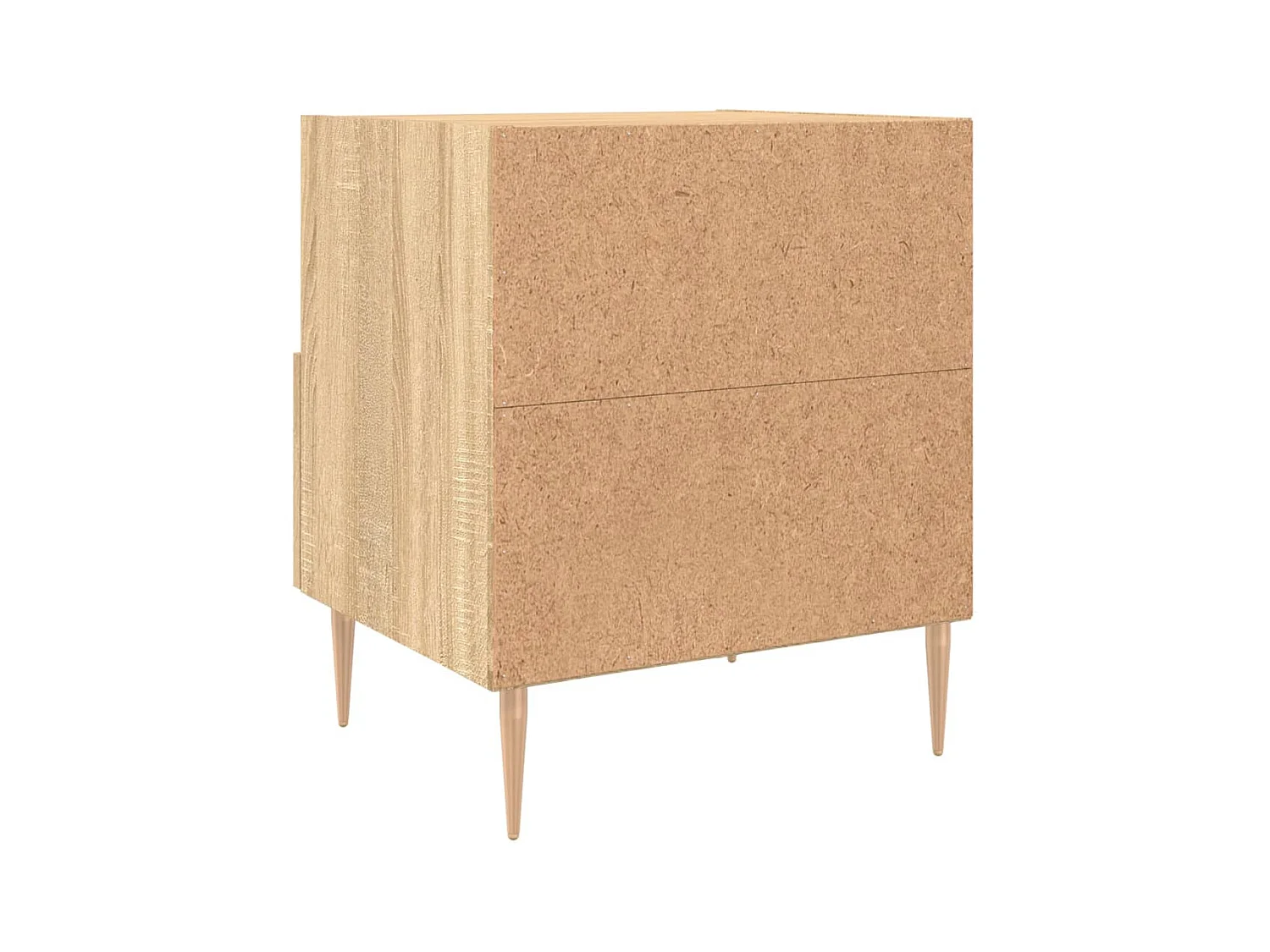 Marindor  Table de chevet chêne sonoma 40x35x47,5 cm bois d’ingénierie