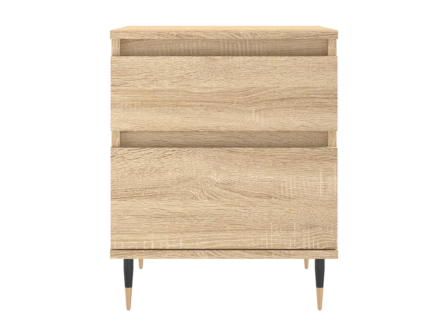 Bastiaan  Table de chevet chêne sonoma 40x35x50 cm bois d’ingénierie