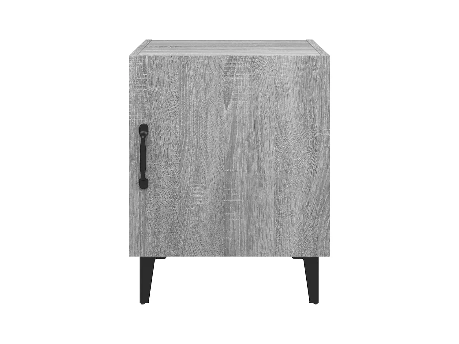 Hondo  Table de chevet Sonoma gris Bois d'ingénierie