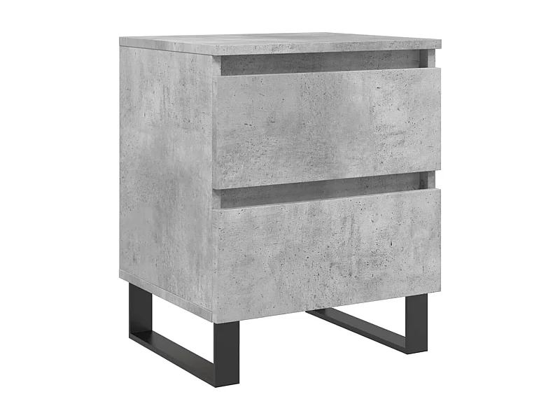 Westfield  Table de chevet gris béton 40x35x50 cm bois d’ingénierie