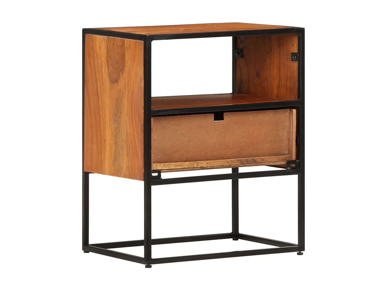 Sabine  Table de chevet 40x30x50 cm Bois d'acacia massif