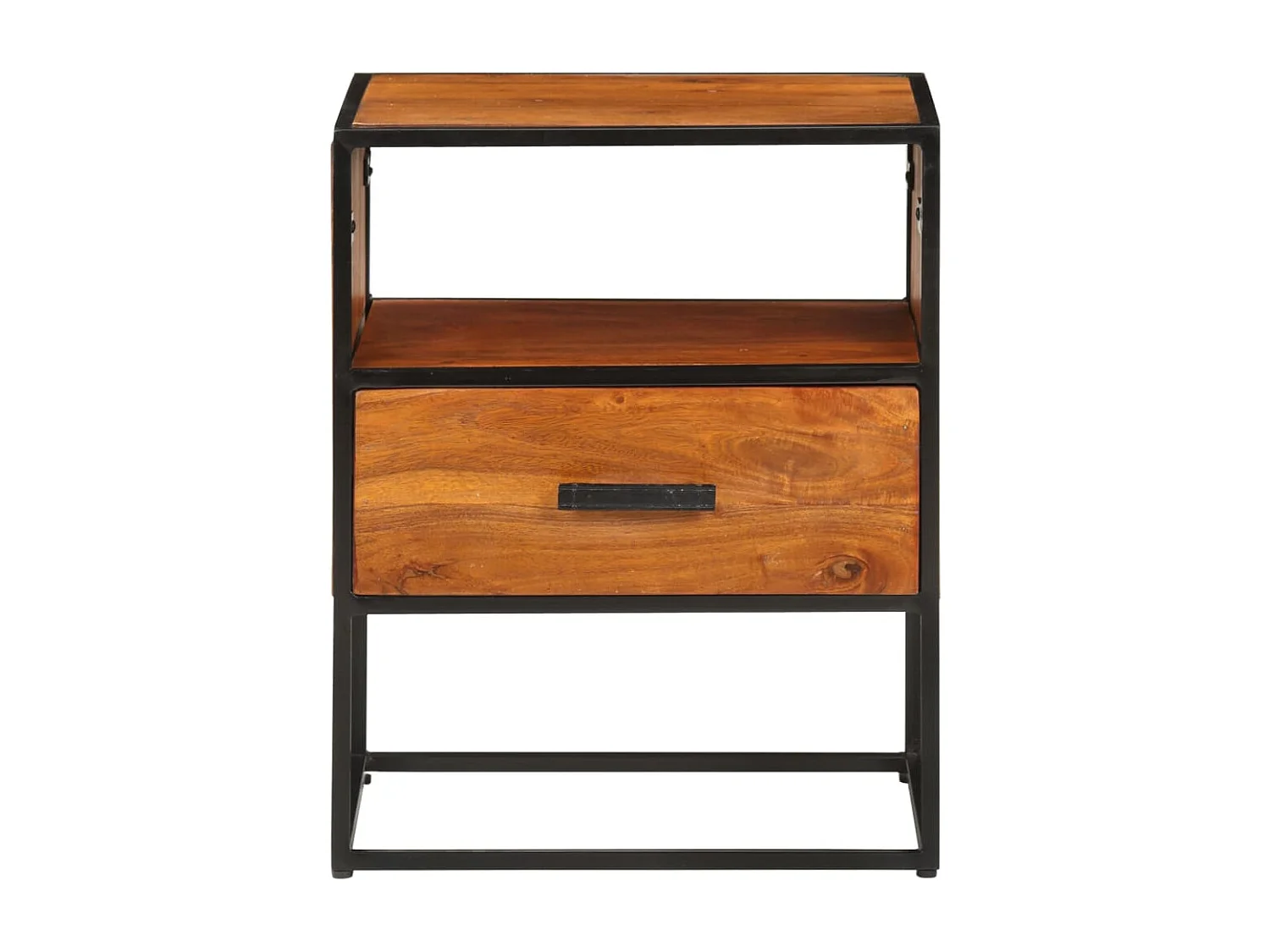 Sabine  Table de chevet 40x30x50 cm Bois d'acacia massif
