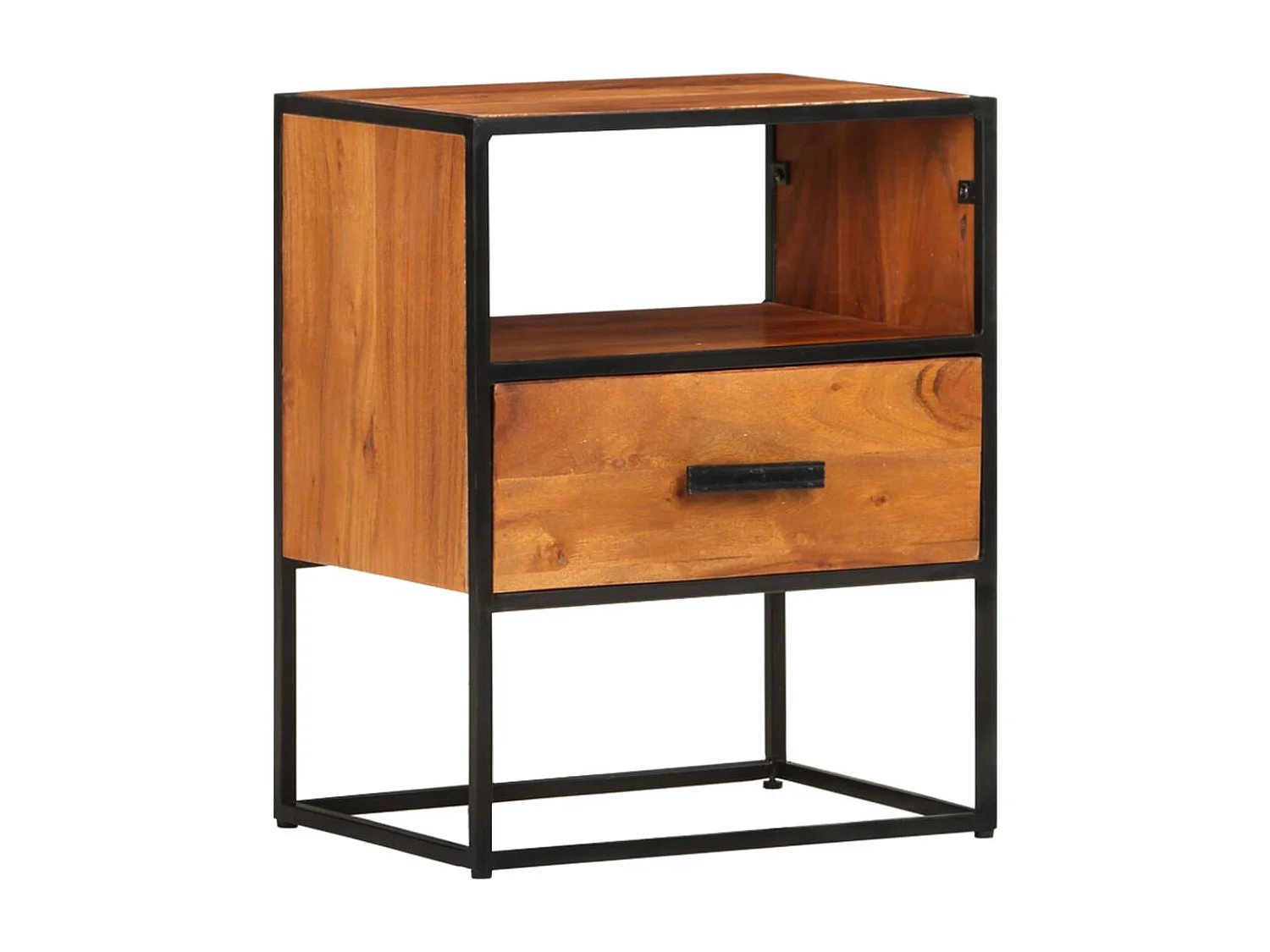 Sabine  Table de chevet 40x30x50 cm Bois d'acacia massif
